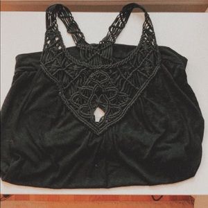 Ella moss Black Blouse